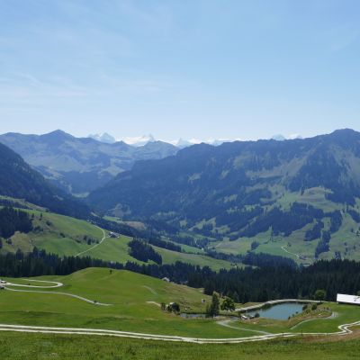 120 Im Vordergrund die Cartbahn